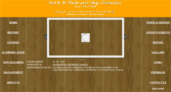 Desktop Screenshot of madhvanicollege.org